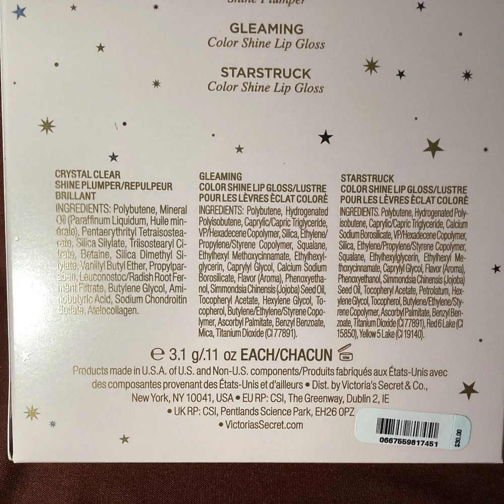 Victoria’s Secret Best of Gloss Gift Set NEW